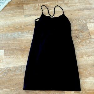 Open back body con style dress